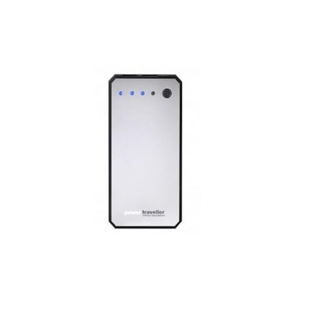 Powertraveller 6000 mAh Sleek Compact Stylish Charger, 136 x 64 x 15 mm PO382483